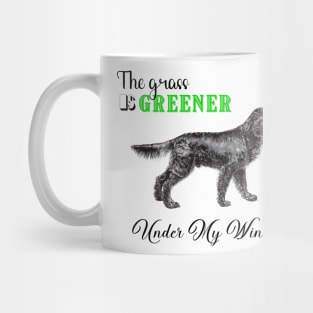 Dog Lover funny saying with Gordon Setter illustration Mug